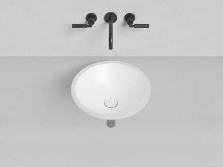 Раковина из искусственного камня Salini MAREA 1802204MF 42х42 встраиваемая цвет мультиколор